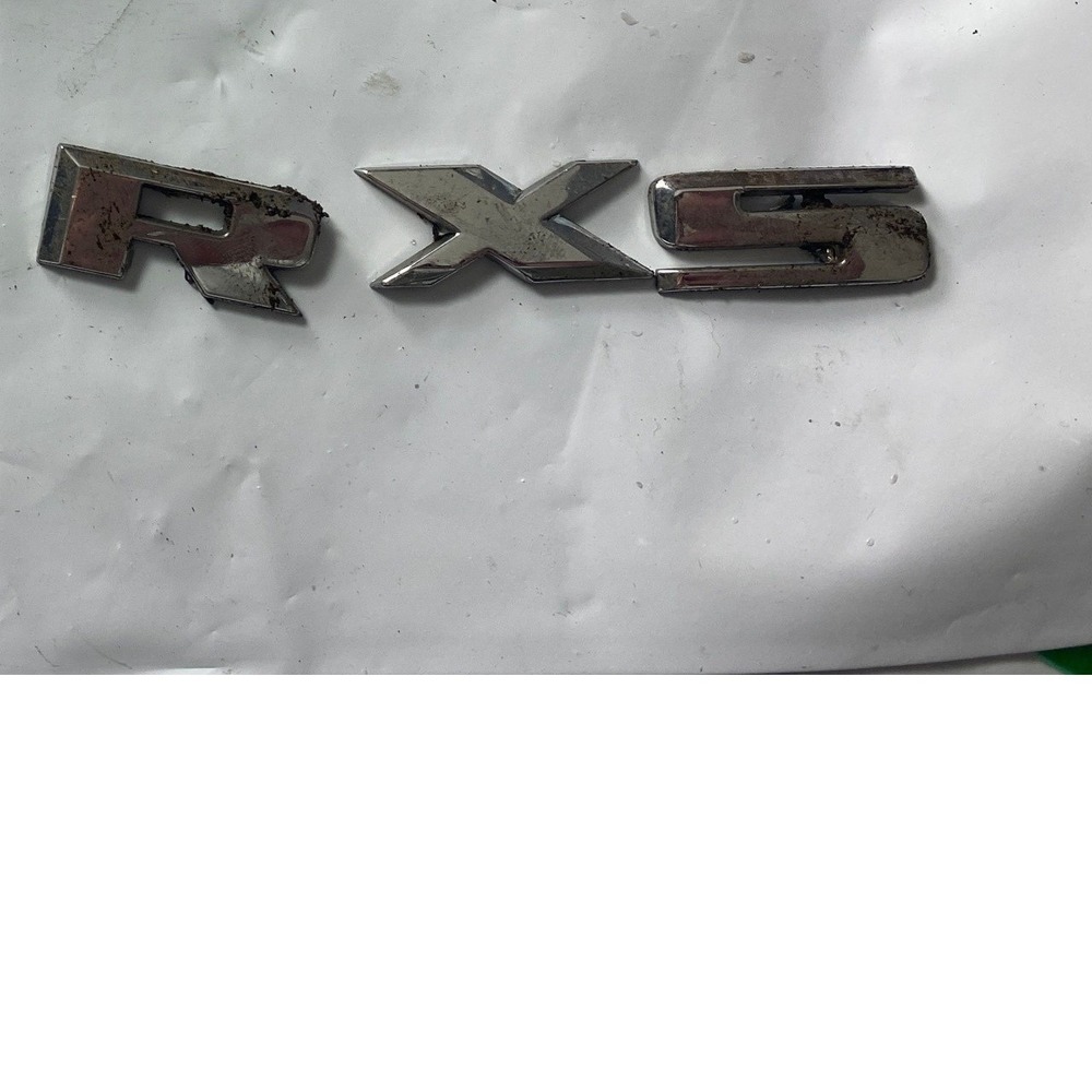 Cadillac RX5 Rear Trunk Emblem Badge‎ Chrome OEM Used